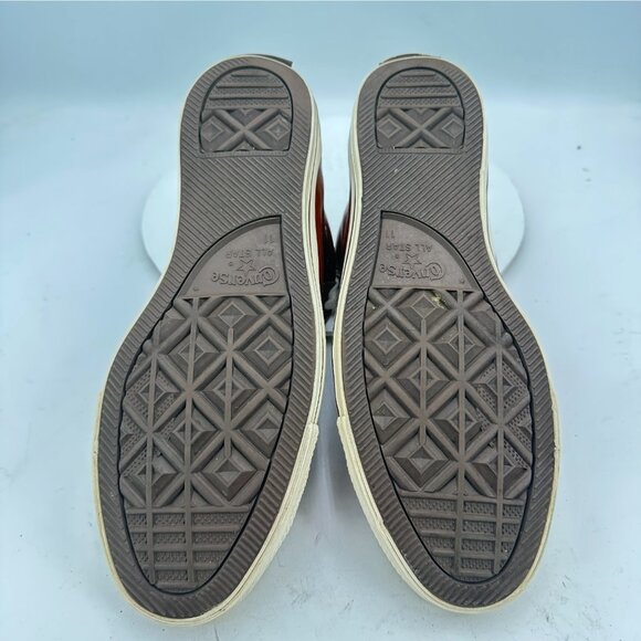 Converse Chuck Taylor All Star Mid Men Size 11 136420C Pinecone Brown Shoes - Picture 8 of 11